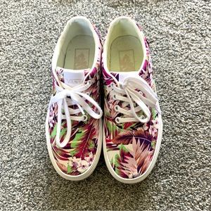 Vans Doheny platform sneakers Paradise Floral size 6 worn once